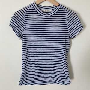 Free People Striped Tee